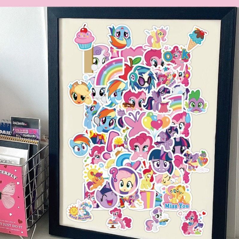 Laptop Accessories Parts - Cartoon My Little Pony Stickers DIY