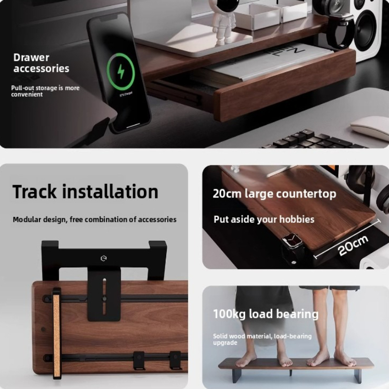 Laptop Accessories Holder - Z3 Pro Accessory Monitor Metal Storage