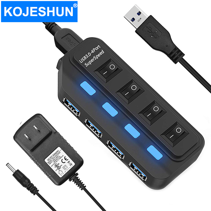 Laptop Accessories Parts - 4 Ports USB 3.0 HUB 5Gbps