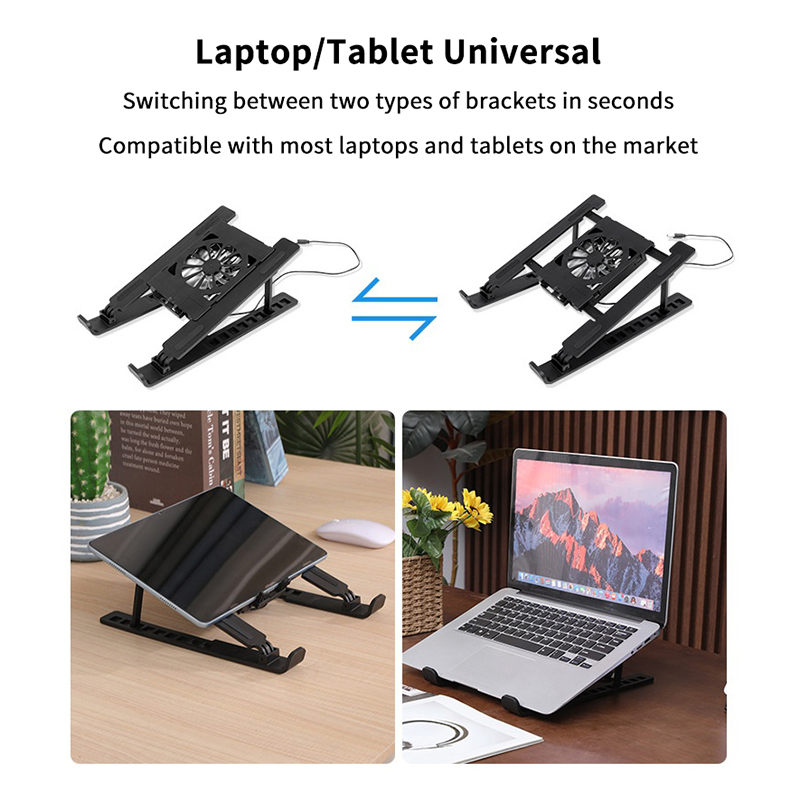 Laptop Cooler Base Stand Folda - огляд і ціна Laptop Accessories Cooling Pad