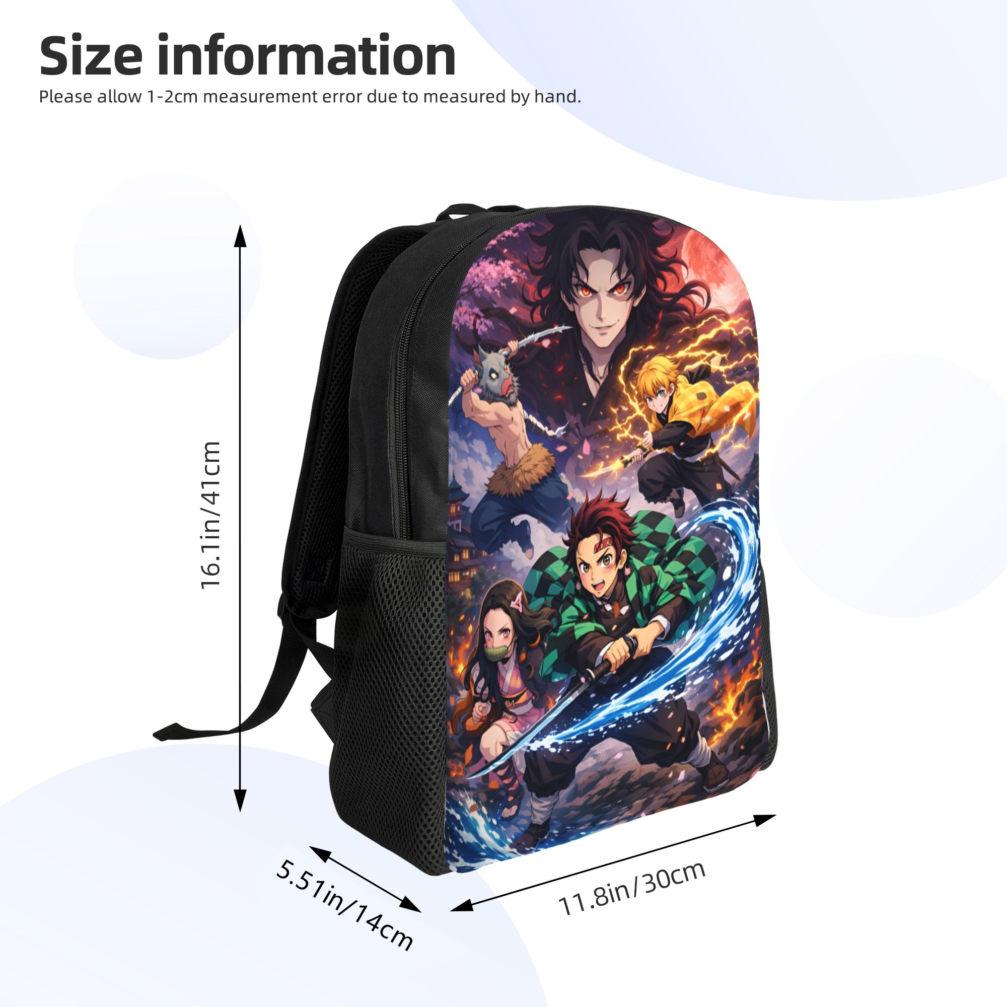 D-Demons Slayers Travel Backpa - огляд і ціна Laptop Accessories For College