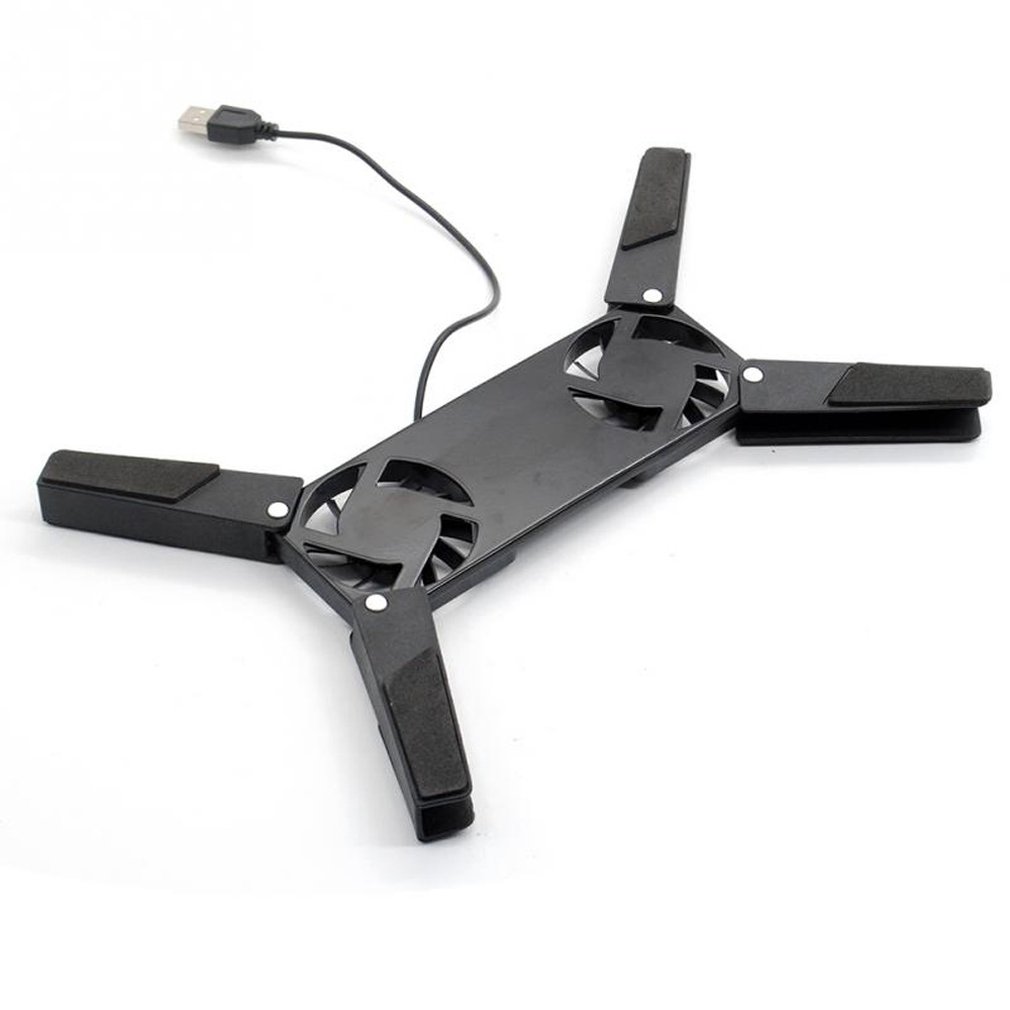 Hot Pad Stand Double Fans USB  - огляд і ціна Laptop Accessories Cooling Pad