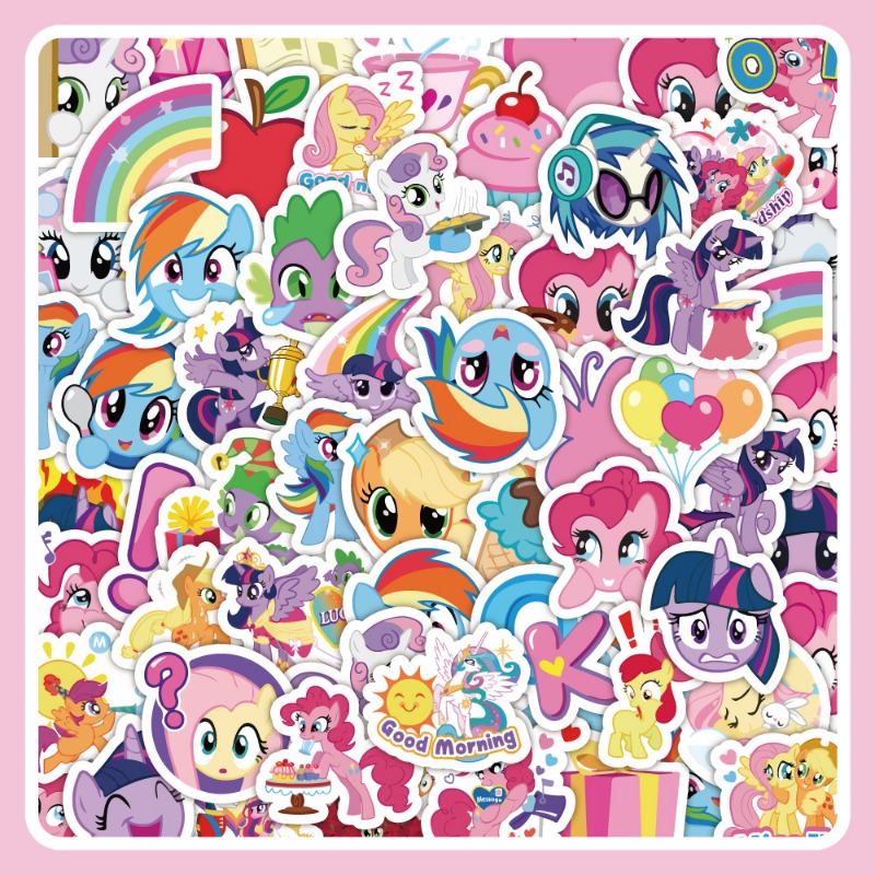 Cartoon My Little Pony Sticker - огляд і ціна Laptop Accessories Parts