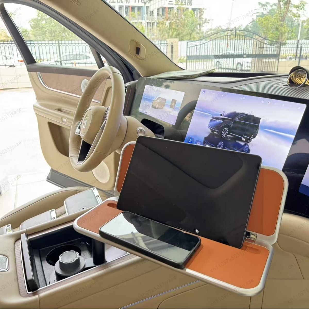 New Car Foldable Tray Table, P - огляд і ціна Laptop Accessories Holder
