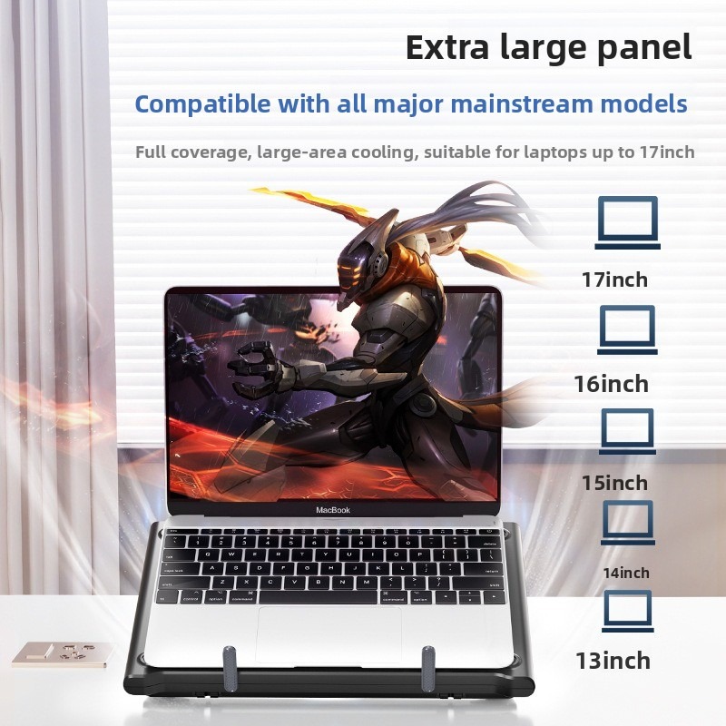 Laptop cooling pad, dual turbo - огляд і ціна Laptop Accessories Cooling Pad