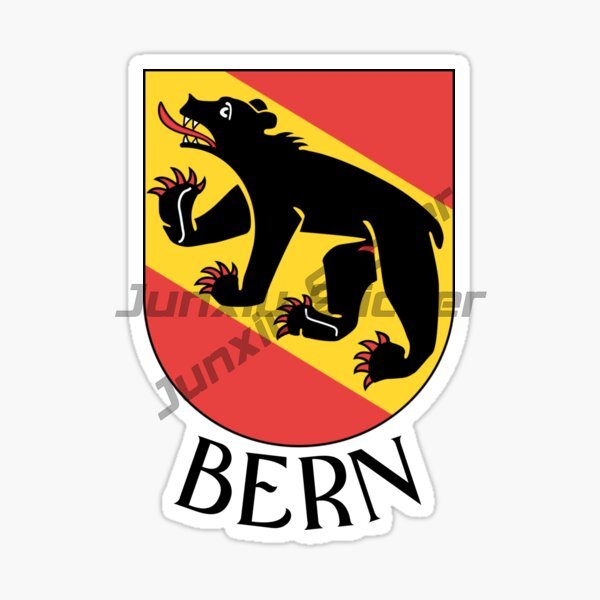 BERN SWITZERLAND Flag Car Stic - огляд і ціна Laptop Accessories Parts