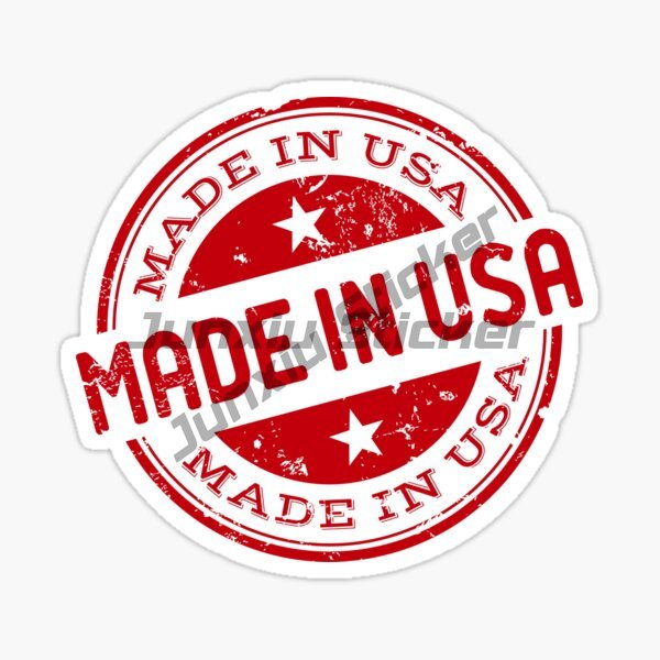 MADE IN USA Flag Vinyl Car Sti - огляд і ціна Laptop Accessories Parts
