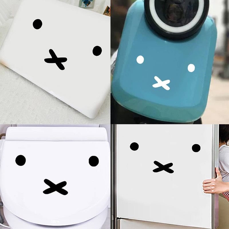 Kawaii Miffy Cartoon Emoji Car - огляд і ціна Laptop Accessories Parts