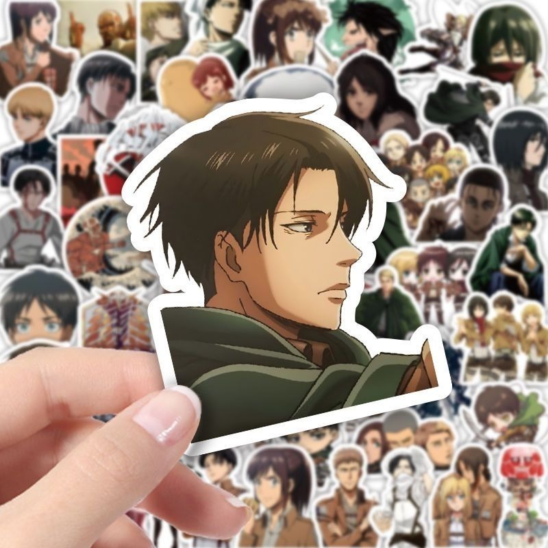 60Pcs Attack on Titan Anime St - огляд і ціна Laptop Accessories Parts