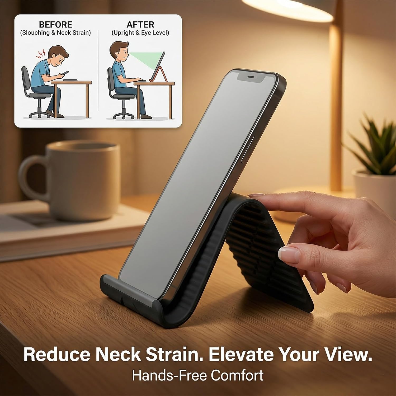 Flexible Foldable Silicone Pho - огляд і ціна Laptop Accessories Holder