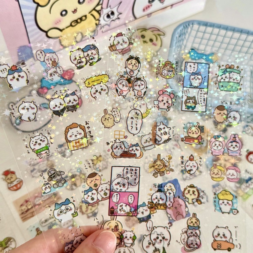 30Pcs Chiikawa Laser Stickers  - огляд і ціна Laptop Accessories Parts