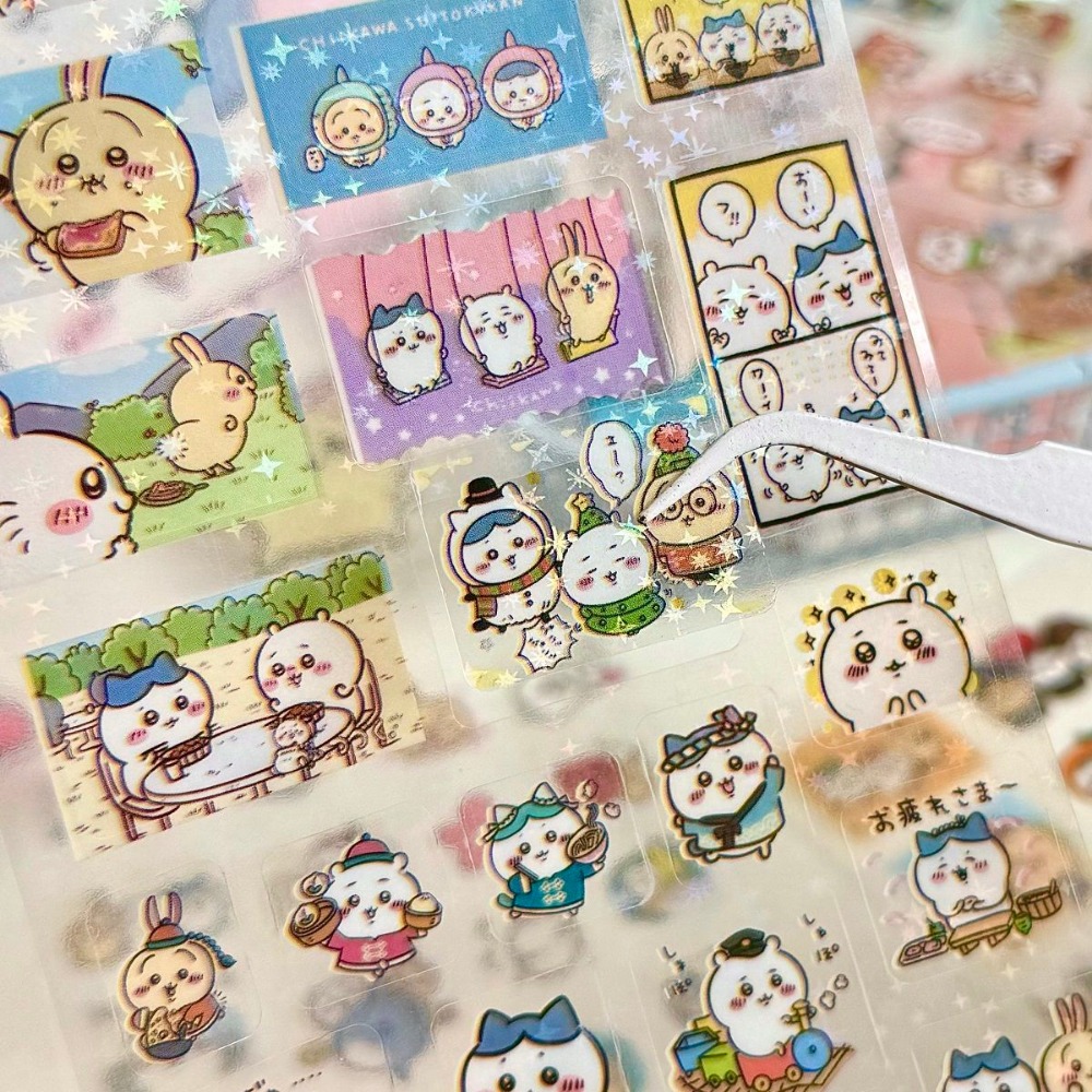 30Pcs Chiikawa Laser Stickers  - огляд і ціна Laptop Accessories Parts