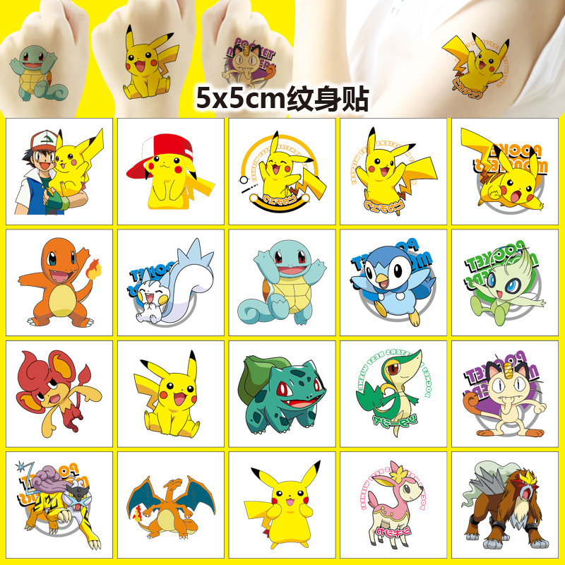 5*5cm 20pcs Pokemon Pikachu Ta - огляд і ціна Laptop Accessories Parts