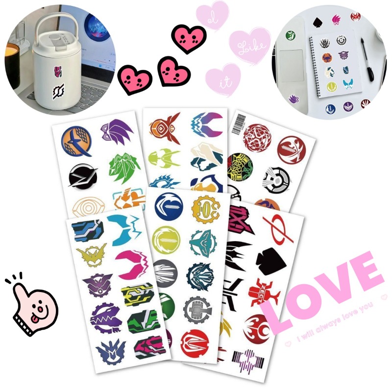 60 Sheets Kamen Rider Logo Sti - огляд і ціна Laptop Accessories Parts